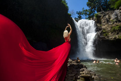 Red dress